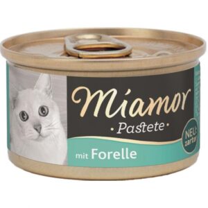 Entdecken Sie unsere besonders zarte Fleischpastete für Katzen, die alle wichtigen Nährstoffe enthält, die Ihr Liebling benötigt. Die köstliche Textur sorgt dafür, dass Katzenherzen höher schlagen, während das ausgewogene Magnesium-Verhältnis effektiv der Struvitsteinbildung vorbeugt. Diese getreidefreie und soja-freie Delikatesse wird ohne Farb- und Konservierungsstoffe hergestellt und enthält zusätzlich natürliches Taurin für eine optimale Gesundheit. Jede 85g-Dose ist ein Alleinfuttermittel für ausgewachsene Katzen und wird portionsgerecht frisch serviert. Mit einem hohen Rohproteinanteil von 11% und einem Fettgehalt von 6,5% bietet diese hochwertige Katzennahrung eine ideale Ernährung für Ihr Haustier. Füttern Sie Ihre Katze je nach Gewicht: 4 kg – ca. 2 Dosen pro Tag, 6 kg – ca. 3 Dosen pro Tag. Gönnen Sie Ihrer Katze das Beste mit unserer nährstoffreichen Fleischpastete!