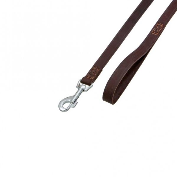 Entdecken Sie die hochwertige **Lederleine Rondo geriegelt** in elegantem **Braun**! Mit einer Länge von **160 cm** und einer Breite von **16 mm** ist diese Leine der ideale Begleiter für Ihren Hund. Hergestellt aus **robustem Vollrindleder**, überzeugt sie durch ihre **Langlebigkeit** und **Widerstandsfähigkeit**. Die Leine ist nicht nur leicht zu reinigen, sondern bietet auch eine griffige Oberfläche, die den täglichen Gebrauch erleichtert. Die Rondo-Serie von Karlie bietet eine vielfältige Auswahl an **Halsbändern**, **Leinen** und **Geschirren**, die sowohl mit als auch ohne Ziernieten erhältlich sind. Jedes Produkt wird sorgfältig in Deutschland gefertigt und vereint **hohe Qualität** mit **Komfort** für Sie und Ihren Hund. Gönnen Sie sich und Ihrem Vierbeiner die perfekte Kombination aus **Stil** und **Funktionalität**!