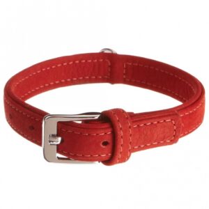 Die Buffalo-Serie - das vielseitige Allroundtalent für Hunde Die Buffalo-Serie bietet hochwertige und praktische Gebrauchsgegenstände für alle Hundearten. Egal ob Sie nach einem robusten Halsband, einer strapazierfähigen Leine oder einem bequemen Geschirr suchen – die Buffalo-Serie ist die beste Wahl für Hundehalter, die Wert auf Qualität und Funktionalität legen. Hergestellt aus hochwertigem Kalbsleder, zeichnet sich diese Produktlinie durch ihre wasserabweisende Imprägnierung und die besonders weiche, samtige Oberfläche aus. Dies sorgt nicht nur für einen hohen Tragekomfort für Ihren Hund, sondern auch für eine angenehme Haptik für Sie als Halter. Vertrauen Sie auf die Buffalo-Serie für langlebige und stilvolle Hundeaccessoires. Gesamtlänge: ca. 24 cmBreite: ca. 10 mm