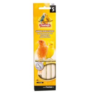 Die Krallen von Vögeln wachsen häufig schneller, als sie sich abnutzen, weshalb es wichtig ist, Ihr Tier bei der Krallenpflege zu unterstützen. Unsere hochwertigen Sandpapierhüllen sind eine praktische Lösung, die einfach über handelsübliche Sitzstangen gezogen werden können. Sie helfen dabei, die Krallen Ihrer Vögel kurz und sauber zu halten, was zu einer besseren Hygiene beiträgt. Zudem neigen Vögel dazu, den Sand von der Hülle zu fressen, was ihre Verdauung fördert. Mit einem Durchmesser von 12 mm und einem Inhalt von 4 Stück sind diese Krallenpflegeprodukte ideal für jeden Vogelliebhaber. Bitte beachten Sie, dass der Verein der Wellensittich-Freunde Deutschland e.V. diesem Produkt skeptisch gegenübersteht. Informieren Sie sich vor dem Kauf unter www.vwfd.de über mögliche Alternativen.