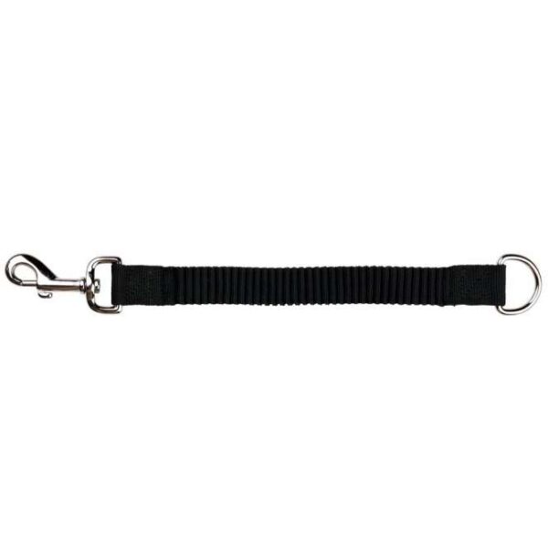 Dieser hochwertige Ruckdämpfer ist eine praktische Nylon-Kurzleine mit integriertem Elastikband, die das Ziehen Ihres Hundes sanft abfedert. Einfach zwischen Halsband und Leine befestigt, schützt er die Gelenke und die Wirbelsäule von Mensch und Tier vor ruckartigen Bewegungen. Ideal für Hundebesitzer, die gerne mit ihrem Vierbeiner joggen oder am Fahrrad fahren, bietet dieser Ruckdämpfer zusätzlichen Komfort und Sicherheit. Erhältlich in elegantem Schwarz und in der Größe S-M (21 cm x 15 mm), ist dieser Ruckdämpfer die perfekte Wahl für alle, die Wert auf hohe Qualität und Funktionalität legen. Investieren Sie in die Gesundheit Ihres Hundes und genießen Sie entspannte Spaziergänge!
