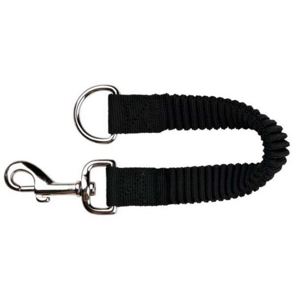 Dieser hochwertige Ruckdämpfer ist eine praktische Nylon-Kurzleine mit integriertem Elastikband, die das Ziehen Ihres Hundes sanft abfedert. Einfach zwischen Halsband und Leine befestigt, schützt er die Gelenke und die Wirbelsäule von Mensch und Tier vor ruckartigen Bewegungen. Ideal für Hundebesitzer, die gerne mit ihrem Vierbeiner joggen oder am Fahrrad fahren, bietet dieser Ruckdämpfer zusätzlichen Komfort und Sicherheit. Erhältlich in elegantem Schwarz und in der Größe S-M (21 cm x 15 mm), ist dieser Ruckdämpfer die perfekte Wahl für alle, die Wert auf hohe Qualität und Funktionalität legen. Investieren Sie in die Gesundheit Ihres Hundes und genießen Sie entspannte Spaziergänge!