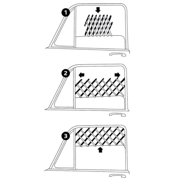 **Optimierte Produktbeschreibung:** "Genießen Sie frische Luft im Auto mit unserem praktischen Frischluftgitter, das sich stufenlos auf eine Fensterbreite von ca. 30 bis 110 cm anpassen lässt. Hergestellt aus hochwertigem Kunststoff in elegantem Schwarz, sorgt dieses Produkt für eine optimale Luftzirkulation und verhindert das Überhitzen des Fahrzeugs, selbst an heißen Sommertagen. Denken Sie daran, das Auto an mindestens zwei Stellen zu öffnen, um eine sichere Belüftung zu gewährleisten. Mit unserem Frischluftgitter bieten Sie Ihrem Hund ein angenehmes Klima und sorgen für Sicherheit während der Fahrt. Ideal für alle Autofahrer, die Wert auf Komfort und Sicherheit legen!" **Relevante Keywords:** Frischluftgitter, Luftzirkulation, Auto, Kunststoff, Fensterbreite, Sicherheit, Überhitzung, Hund, Komfort.