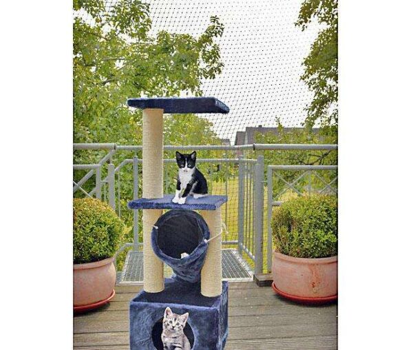 Unser hochwertiges Schutznetz mit Spannseil (13 m) bietet optimalen Schutz für Balkon, Terrasse, Fenster, Tür und Garten. Dieses vielseitige Netz ist ideal, um kleine Kinder und Haustiere vor Stürzen zu bewahren und sorgt für mehr Sicherheit in Ihrem Zuhause. Das praktische Montage-Set ermöglicht eine einfache und schnelle Installation, sodass Sie im Handumdrehen von den Vorteilen profitieren können. In elegantem Schwarz fügt sich das Schutznetz harmonisch in jede Umgebung ein. Wählen Sie unser Schutznetz für hohe Qualität und Sicherheit zu einem günstigen Preis!