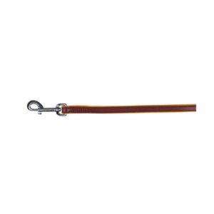 Die Trixie Leine Active ist die perfekte Wahl für anspruchsvolle Hundebesitzer, die eine robuste und stilvolle Leine suchen. Hergestellt aus hochwertigem Büffelleder, bietet diese Leine nicht nur eine hohe Belastbarkeit und Reißfestigkeit, sondern auch einen angenehmen Griff dank der praktischen Handschlaufe. Mit einer Breite von 14 mm und einer Länge von 100 cm ist sie ideal für tägliche Spaziergänge und sorgt für Sicherheit und Komfort. Die edle Farbgebung in Braun/Cognac verleiht der Leine einen eleganten Look. Investieren Sie in Qualität und Stil mit der Trixie Leine Active – die beste Wahl für Ihren Hund!
