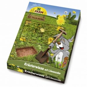 Unser hochwertiges Ergänzungsfuttermittel für Zwergkaninchen, Nager und Schildkröten bietet ein echtes Stück Natur für Ihre Lieblinge! Diese duftende Kräuterwiese, angereichert mit leckerem Löwenzahn, sorgt für eine artgerechte Fütterung und natürliche Beschäftigung. Ideal zum Entdecken, Graben und Knabbern, bringt sie den Tieren das Gefühl, in freier Wildbahn zu sein. Die Kräuterwiese kann einfach mit der Schale in das Nagerheim gestellt werden. Der grüne Teil der Pflanzen ist reich an natürlicher Rohfaser, während die Wurzeln den Zahnabrieb unterstützen und zusammen mit der anhaftenden Erde zusätzliche Mineralstoffe liefern. Für eine gesunde Ernährung und mehr Lebensfreude Ihrer Nager – mehr Natur geht nicht! Fütterungsempfehlung: Je nach Bedarf austauschen. Zusammensetzung: Ganzpflanzen von Wildblumen, Kräutern und Gräsern wie Löwenzahn, Spitzwegerich, Gänseblümchen, Rotklee, Breitwegerich, Kamille und Vogelmiere. Inhalt: 750 g.