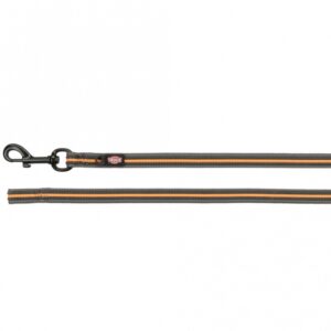 Entdecken Sie unser hochwertiges Gurtband in der praktischen Länge von 3 Metern und einer Breite von 17 mm, ideal für vielseitige Anwendungen. Dieses rutschfeste und griffige Gurtband ist perfekt zum Befestigen von Hundemarken oder Flashern dank der integrierten Öse. Die ansprechende Farbkombination aus Grafit und Papaya sorgt nicht nur für einen modernen Look, sondern macht es auch zu einem attraktiven Accessoire für Ihren Hund. Ob im Alltag oder beim Outdoor-Abenteuer, unser Gurtband bietet Ihnen die hohe Qualität und Zuverlässigkeit, die Sie suchen. Holen Sie sich jetzt dieses praktische Gurtband für mehr Sicherheit und Stil!
