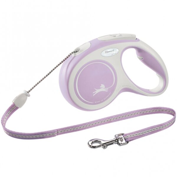 Entdecken Sie das ideale Zubehör für Ihren Hund mit unserem hochwertigen rosa Hundeleinen-Set. Diese Leine ist mit einem komfortablen Softgriff ausgestattet, der für eine angenehme Handhabung sorgt. Das innovative Kurzhub-Bremssystem ermöglicht schnelles Stoppen und sicheres Führen Ihres Hundes. Besonders praktisch ist der reflektierende Streifen im vorderen Gurtstück, der für zusätzliche Sichtbarkeit sorgt, wenn Sie abends unterwegs sind. Die Leine ist erweiterbar durch das flexi Multi Box und LED Lighting System, was sie zu einem vielseitigen Begleiter macht. Mit der Griffgrößen-Einstellung und einer Länge von 5 Metern ist sie optimal für Hunde bis 20 kg Körpergewicht geeignet. Investieren Sie in Qualität und Sicherheit für Ihren Vierbeiner – die perfekte Wahl für jeden Hundebesitzer!