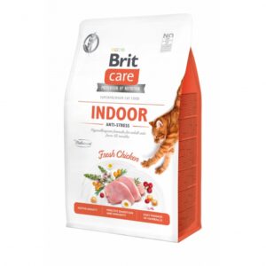 Entdecken Sie unser hochwertiges Alleinfuttermittel für erwachsene Katzen ab 12 Monaten – die perfekte Super Premium Trockennahrung für Ihre geliebte Katze! Unsere hypoallergene und getreidefreie Rezeptur sorgt für eine optimale Ernährung und unterstützt die Ausgeglichenheit Ihrer Katze in stressigen Situationen. Angereichert mit frischem Hühnerfleisch und wertvollen Omega-Fettsäuren, bietet dieses Futter nicht nur eine hervorragende Nährstoffversorgung, sondern hilft auch bei der Gewichtsregulierung und der Reduzierung von Haarballen. Die spezielle Mischung aus ballaststoffreichen Zutaten wie Kürbis und Äpfeln fördert die Verdauung und sorgt für ein angenehmes Völlegefühl. Zusätzlich stärken Probiotika und essentielle Fettsäuren die gesunde Darmflora und unterstützen die Sehkraft sowie die Herzfunktion Ihrer Katze. Unser Futter enthält keine künstlichen Farbstoffe, Konservierungsstoffe oder Gentechnik – nur das Beste für Ihr Haustier! Ideal für Katzen mit eingeschränktem Bewegungsradius und für ein aktives, gesundes Leben.