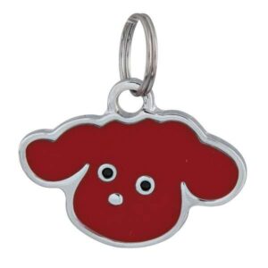 Dieser stilvolle Adressanhänger aus hochwertigem Metall ist nicht nur ein praktisches Zubehör für Ihren Vierbeiner, sondern auch ein edles Accessoire. Mit einem niedlichen Hundekopf-Design bringt er Freude in den Alltag Ihres Haustiers. Die Rückseite des Adressanhängers kann ganz einfach mit einem Kugelschreiber oder Permanentmarker beschriftet werden, sodass Sie stets die Kontaktdaten Ihres Hundes im Blick haben. Mit den kompakten Maßen von ca. 35 x 20 mm passt er perfekt an jedes Halsband. Der Adressanhänger ist in verschiedenen Farben erhältlich, darunter Rot, Pink und Schwarz, wobei die genaue Farbe je nach Lagerbestand ausgewählt wird. Setzen Sie auf Qualität und Stil – dieser Adressanhänger ist die ideale Wahl für jeden Hundebesitzer!