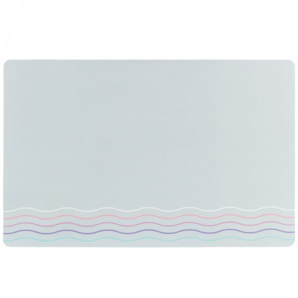 Dieser rutschfeste Kunststoffuntersetzer in elegantem Grau ist die perfekte Lösung für Ihr Zuhause. Mit den kompakten Maßen von ca. 44 × 28 cm bietet er ausreichend Platz für Tassen, Gläser und andere Gegenstände, während er gleichzeitig Ihre Oberflächen schützt. Dank seiner hohen Qualität und Langlebigkeit ist dieser Untersetzer nicht nur praktisch, sondern auch ein stilvolles Accessoire für jede Küche oder jeden Esstisch. Investieren Sie in diesen günstigen, aber hochwertigen Untersetzer und genießen Sie rutschfeste Sicherheit bei jedem Getränk!