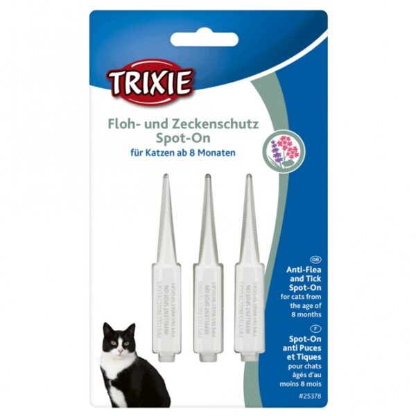 Schützen Sie Ihre Katze effektiv vor lästigen Parasiten mit unserem hochwertigen Biozidprodukt! Die spezielle Formel enthält die Wirkstoffe Geraniol, Lavendel und Icaridin, die zuverlässig gegen Flöhe, Zecken, Fliegen und Stechmücken wirken. Einfach direkt am Tier anzuwenden, bietet dieses Produkt einen langanhaltenden Schutz von 3 bis 6 Wochen. Ideal für Katzen im Alter von 2 bis 8 Monaten, sorgt es für ein unbeschwertes Spielvergnügen ohne störende Insekten. Der Inhalt umfasst drei praktische 0,6 ml Pipetten für eine einfache Dosierung. Vertrauen Sie auf unsere hohe Qualität und schützen Sie Ihr Haustier mit einem effektiven Insektenschutz!