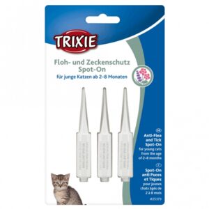 Schützen Sie Ihre Katze effektiv vor lästigen Parasiten mit unserem hochwertigen Biozidprodukt! Die spezielle Formel enthält die Wirkstoffe Geraniol, Lavendel und Icaridin, die zuverlässig gegen Flöhe, Zecken, Fliegen und Stechmücken wirken. Einfach direkt am Tier anzuwenden, bietet dieses Produkt einen langanhaltenden Schutz von 3 bis 6 Wochen. Ideal für Katzen im Alter von 2 bis 8 Monaten, sorgt es für ein unbeschwertes Spielvergnügen ohne störende Insekten. Der Inhalt umfasst drei praktische 0,6 ml Pipetten für eine einfache Dosierung. Vertrauen Sie auf unsere hohe Qualität und schützen Sie Ihr Haustier mit einem effektiven Insektenschutz!