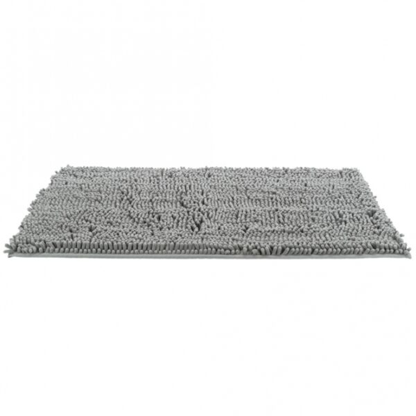 Diese hochwertige Hundematte aus Polyester ist der ideale Schutz für Ihre Böden. Die extra langen Mikrofasern reinigen die Hundepfoten bereits beim Betreten und sorgen so für ein sauberes Zuhause. Die wasserdichte Unterseite verhindert das Eindringen von Feuchtigkeit und schützt Ihre Böden vor Schmutz und Verunreinigungen. Dank der hervorragenden Feuchtigkeits- und Schmutzaufnahme ist die Matte extrem saugfähig und trocknet schnell, sodass sie das Vielfache ihres Eigengewichts absorbiert. Mit einer Größe von ca. 60 x 50 cm ist sie vielseitig einsetzbar – ob als Liegeplatz im Auto oder als gemütliche Decke. Der rutschfeste Gummiboden (TPR) sorgt für sicheren Halt, während die Matte bei 40°C waschbar ist. Ideal für Haushalte mit Fußbodenheizung und perfekt für alle Hundebesitzer, die Wert auf Qualität und Funktionalität legen.