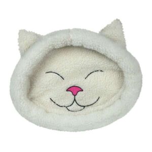 Das niedliche Katzenbett Mijou ist der perfekte Rückzugsort für Ihre Samtpfote, der nicht nur im Winter für einen kuscheligen Schlafplatz sorgt. Mit einem hochwertigen Polyester-Bezug in ansprechender Lammfell-Optik bietet es sowohl Komfort als auch Stil. Die Füllung aus Schaumstoff und Polyestervlies sorgt für eine optimale Unterstützung und ein angenehmes Liegegefühl. Zudem ist das Katzenbett leicht zu reinigen – einfach bei 30° C per Handwäsche waschen. In der eleganten Farbe Creme und mit den Maßen von ca. 48 x 37 cm passt es ideal in jede Wohnung. Gönnen Sie Ihrer Katze diesen gemütlichen und hochwertigen Schlafplatz, der sowohl funktional als auch optisch begeistert!