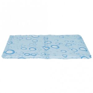 Diese innovative Kühlmatte unterstützt an warmen Tagen effektiv die Regulierung der Körpertemperatur. Mit ihrer ansprechenden Nylon-Optik aus hochwertigem Polyester bietet sie nicht nur Funktionalität, sondern auch Stil. Die kühlende Wirkung tritt sofort durch Körperkontakt ein und hält mehrere Stunden an, ohne dass zusätzliche Kühlung, Strom oder Wasser benötigt werden. Ideal für den Einsatz auf Betten, in Hundehütten oder im Auto, ist die Matte nach kurzer Nutzungsunterbrechung schnell wieder einsatzbereit. Die Reinigung gestaltet sich unkompliziert – einfach abwischen genügt. Diese hellblaue Kühlmatte hat die praktische Größe von ca. 40 x 30 cm und ist die perfekte Lösung, um an heißen Tagen für angenehme Kühle zu sorgen. Holen Sie sich jetzt die beste Kühlmatte für entspannte Momente!
