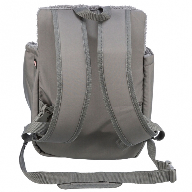 Entdecken Sie unsere praktische Tragehilfe für Ihr Haustier, die optimalen Kontakt und Nähe ermöglicht, indem Sie Ihr Tier bequem vor dem Körper tragen. Aus hochwertigem, strapazierfähigem Polyester gefertigt, bietet diese Tragehilfe nicht nur einen sicheren Platz für Tiere bis zu 4 kg, sondern verfügt auch über einen verstellbaren Taillengurt für zusätzlichen Komfort. Mit integrierter Kurzleine sorgt sie für Sicherheit, während Sie unterwegs sind. Die kompakten Maße von ca. 25 × 38 × 17 cm machen sie ideal für Ausflüge oder den Alltag. Wählen Sie die elegante graue Farbe und genießen Sie die Vorteile eines einfachen und sicheren Transports für Ihr geliebtes Haustier.