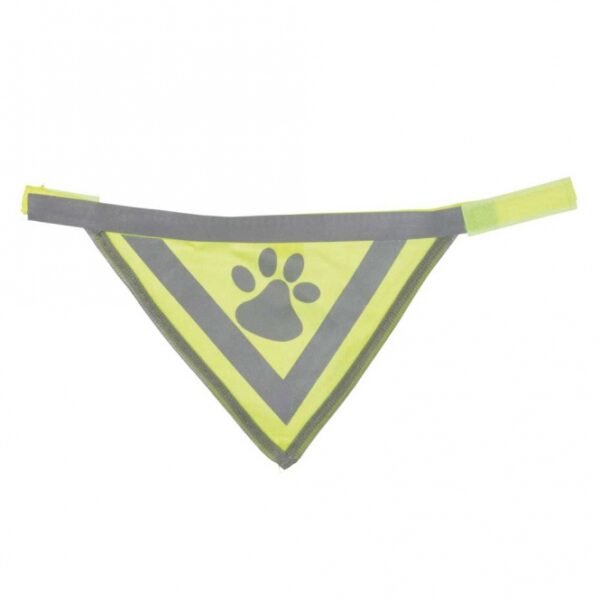 Dieser hochwertige Hundehalsband aus strapazierfähigem Polyester ist perfekt für alle Hunde, die Sicherheit und Stil lieben. Mit seinen reflektierenden Elementen sorgt das neongelbe Halsband dafür, dass Ihr Hund auch bei Dunkelheit gut sichtbar ist. Der praktische Klettverschluss ermöglicht ein einfaches An- und Ausziehen, während die waschbare Eigenschaft bei 30°C für eine einfache Reinigung sorgt. Das Halsband ist in der Größe L-XL erhältlich und passt für einen Halsumfang von ca. 43-60 cm. Investieren Sie in die Sicherheit und den Komfort Ihres Hundes mit diesem stilvollen und funktionalen Halsband!