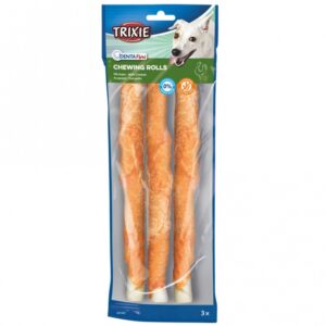 Entdecken Sie unsere köstlichen Rinderhaut-Kauartikel, die mit hochwertigem Hühnerfleisch ummantelt sind. Diese glutenfreien Snacks sind ideal für Hunde und bieten eine gesunde und schmackhafte Belohnung. Mit einer Länge von ca. 28 cm und einem praktischen Packungsinhalt von 3 Stück (insgesamt 250 g) sind sie perfekt für kleine und große Vierbeiner. Unsere Rinderhaut mit Hühnerfleisch ist nicht nur ein Genuss, sondern unterstützt auch die Zahnhygiene Ihres Hundes. Gönnen Sie Ihrem Liebling diese hochwertigen Snacks und sorgen Sie für ein glückliches und gesundes Hundeleben!