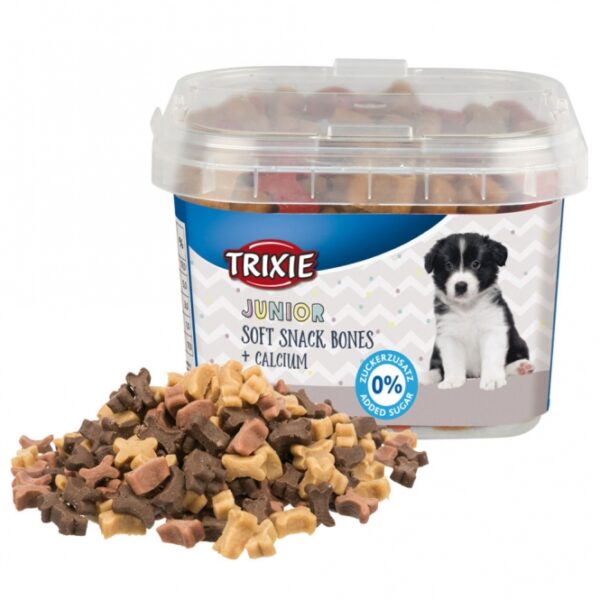 Entdecken Sie unsere kleinen und weichen Leckerlis für Hunde, die aus hochwertigen Zutaten wie Huhn, Lamm und Lachs hergestellt werden. Diese schmackhaften Snacks sind reich an Calcium, das zur Stärkung der Knochen Ihres vierbeinigen Freundes beiträgt, und enthalten 0 % Zuckerzusatz – ideal für eine gesunde Ernährung. Unsere Leckerlis bestehen aus einer ausgewogenen Mischung aus Getreide, pflanzlichen Nebenerzeugnissen und tierischen Proteinen, die Ihrem Hund nicht nur schmecken, sondern auch gut tun. Lagern Sie die Leckerlis kühl und trocken, um ihre Frische zu bewahren. Verwöhnen Sie Ihren Hund mit diesen hochwertigen Snacks, die sowohl lecker als auch nahrhaft sind!