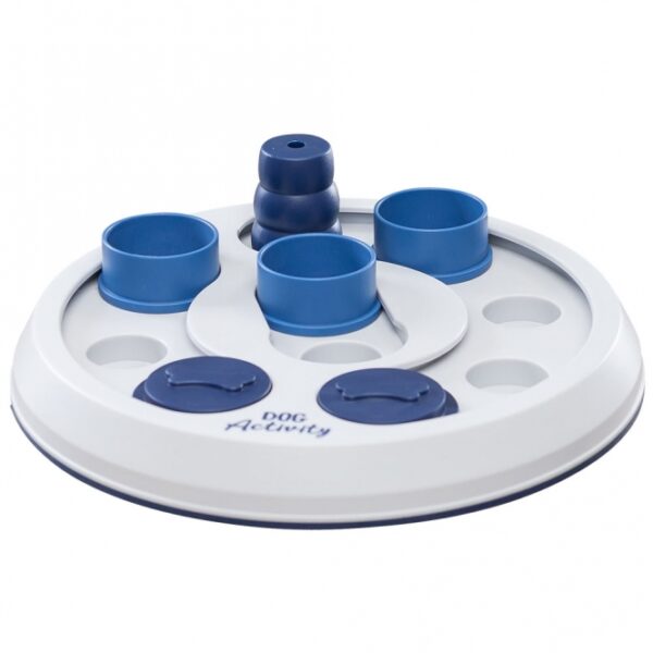 Dieses innovative Intelligenzspielzeug ist speziell für kleinere Hunde konzipiert und bietet ein spannendes Brettspiel auf Level 2, das die geistige Auslastung Ihres vierbeinigen Freundes fördert. Mit einem Kegel, Vertiefungen und praktischen Schiebedeckeln sorgt es für abwechslungsreiche Herausforderungen, die die Neugier Ihres Hundes wecken. Der rutschfeste Gummiring garantiert Stabilität während des Spiels, während das hochwertige Kunststoffmaterial eine einfache Reinigung ermöglicht, denn das Spielzeug ist spülmaschinenfest. Inklusive einer hilfreichen Trainingsanleitung unterstützt es Sie dabei, das Beste aus den Spielstunden herauszuholen. Zudem ist es tierschutzkonform nach § 18 (AT) und hat einen Durchmesser von ca. 23 cm – ideal für kleine Hunde, die Spaß an interaktiven Spielen haben. Entdecken Sie jetzt dieses hochwertige und günstige Intelligenzspielzeug für Ihren treuen Begleiter!