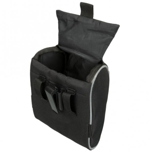 Dieser praktische und stilvolle Rucksack in schwarz/grau ist der ideale Begleiter für alle, die Wert auf Funktionalität und Design legen. Der innovative Magnetverschluss ermöglicht eine einhändige Bedienung, während der wasserdichte Verschluss optimalen Schutz vor Regen bietet. Mit einer gepolsterten und formstabilen Konstruktion sorgt dieser Rucksack für maximalen Komfort und Langlebigkeit. Ausgestattet mit einem Befestigungsclip und einer Gürtelschlaufe ist er vielseitig einsetzbar. Reflektierende Elemente erhöhen die Sicherheit bei schlechten Lichtverhältnissen. Die Außentasche bietet zusätzlichen Stauraum für wichtige Kleinigkeiten. Hergestellt aus hochwertigem Polyester und mit den kompakten Maßen von ca. 13 × 18 × 7 cm ist dieser Rucksack sowohl praktisch als auch modisch – perfekt für den Alltag oder Outdoor-Aktivitäten.