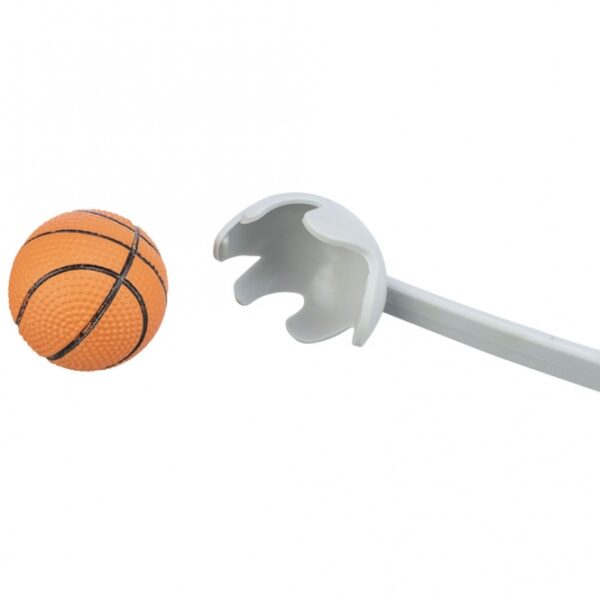 Dieser hochwertige Kunststoffartikel mit einem schwimmfähigen Moosgummiball ist der perfekte Begleiter für Spiel und Spaß im Wasser. Der ergonomische Handgriff mit Gummieinlage sorgt für einen sicheren und bequemen Halt, während die geräuschlose Nutzung ein entspanntes Spielerlebnis garantiert. Mit einem Durchmesser von ca. 4,5 cm und einer Länge von 40 cm ist dieses Produkt ideal für Kinder und Erwachsene. Passende Ersatzbälle sind für die Artikelnummern 32441, 34390 und 34603 erhältlich. Wählen Sie die ansprechende Farbe in Orange/Grau und genießen Sie stundenlangen Spaß im Freien oder im Wasser!