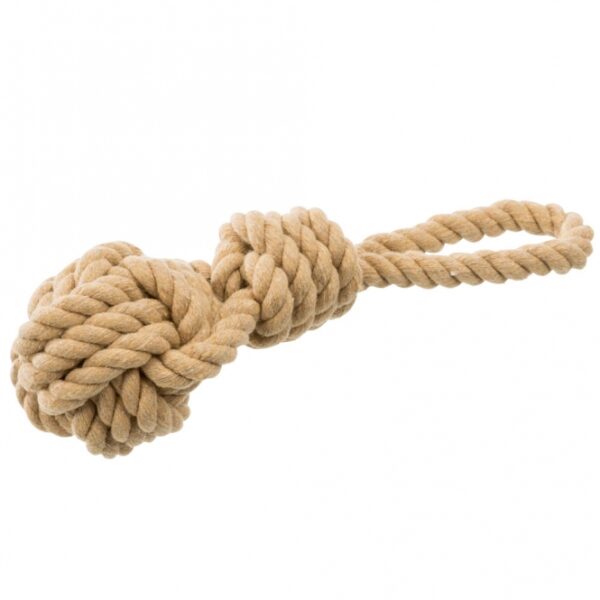 Dieser hochwertige Spielball aus einer robusten Baumwolle-Polyester-Mischung hat einen Durchmesser von ca. 8 cm und eine Länge von ca. 30 cm, ideal für aktive Hunde und Katzen. Mit seinem strapazierfähigen Material sorgt er für stundenlangen Spielspaß und fördert die körperliche Aktivität Ihrer Tiere. Zudem unterstützt der Verkauf dieser Serie wichtige Meeresschutzprojekte und trägt somit aktiv zum Natur- und Artenschutz bei. Entscheiden Sie sich für diesen umweltfreundlichen Spielball und bieten Sie Ihrem Haustier nicht nur Freude, sondern auch ein gutes Gewissen.