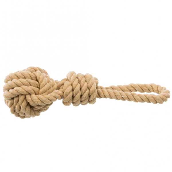 Dieser hochwertige Spielball aus einer robusten Baumwolle-Polyester-Mischung hat einen Durchmesser von ca. 8 cm und eine Länge von ca. 30 cm, ideal für aktive Hunde und Katzen. Mit seinem strapazierfähigen Material sorgt er für stundenlangen Spielspaß und fördert die körperliche Aktivität Ihrer Tiere. Zudem unterstützt der Verkauf dieser Serie wichtige Meeresschutzprojekte und trägt somit aktiv zum Natur- und Artenschutz bei. Entscheiden Sie sich für diesen umweltfreundlichen Spielball und bieten Sie Ihrem Haustier nicht nur Freude, sondern auch ein gutes Gewissen.