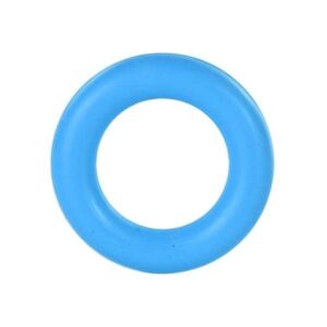 Dieser langlebige Gummi Spielring ist das perfekte Spielzeug für Hunde, die sich richtig austoben möchten. Hergestellt aus robustem Naturgummi, hält er selbst den stärksten Zerrspielen stand, sodass Ihr Hund nach Herzenslust ziehen und zerren kann. Ideal für Wurfspiele, lässt sich der Ring mühelos werfen und sorgt für stundenlangen Spielspaß. Mit einem Durchmesser von ca. 9 cm ist er die ideale Größe für kleine bis mittelgroße Hunde. Bitte beachten Sie, dass die Farbe des gelieferten Artikels von der Abbildung abweichen kann. Investieren Sie in dieses hochwertige Hundespielzeug und fördern Sie die Aktivität und Freude Ihres vierbeinigen Freundes!