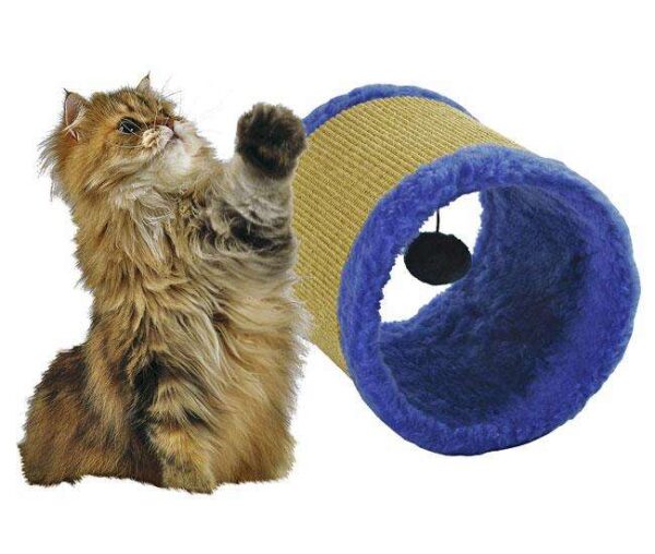 Entdecken Sie die perfekte Spiel- und Schlafstätte für Ihre Katze mit unserer hochwertigen Sisal-Rolle und der gemütlichen Schlafhöhle. Diese Katzenliege bietet nicht nur einen idealen Rückzugsort, sondern ist auch mit einem verführerischen CATNIP-Duftstoff und einem Spielzeug ausgestattet, um das Spielvergnügen zu maximieren. Mit einer kompakten Größe von 20 x 30 cm passt sie ideal in jede Wohnung. Wählen Sie aus stilvollen Farben wie Beige, Grau, Blau oder Schwarz, um das Zuhause Ihrer Katze zu verschönern. Bitte beachten Sie, dass die Farbwahl je nach Lagerbestand erfolgt. Gönnen Sie Ihrer Katze diesen hochwertigen Rückzugsort – für glückliche und zufriedene Stunden!