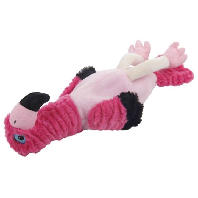 Entdecken Sie das All for Paws Stretchy Flex Spielzeug, das Ihrem Hund stundenlangen Spielspaß bietet! Der Flexy Squeak Flamingo, mit seiner witzigen Tierform und dem integrierten Flexi Squeaker, sorgt für aufregende Momente beim Ziehen, Drehen und Drücken. Dieses hochwertige Hundespielzeug hat die perfekten Maße von ca. 41 x 13 x 11 cm und ist ideal für Hunde jeden Alters. Mit seinem attraktiven Design und der robusten Verarbeitung ist der Flexy Squeak Flamingo nicht nur unterhaltsam, sondern auch langlebig. Gönnen Sie Ihrem Vierbeiner das beste Spielzeug für endlosen Spaß und Freude!