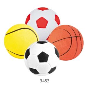 Dieser hochwertige Spielball für Hunde ist aus flexiblem Moosgummi gefertigt und bietet somit eine zahnschonende Spielmöglichkeit für Ihren vierbeinigen Freund. Mit einem Durchmesser von ca. 6 cm ist der Ball perfekt für kleine und mittelgroße Hunde geeignet. Dank seiner Schwimmfähigkeit ist er ideal für Spiele im und am Wasser, was ihn zum perfekten Begleiter für den Sommer macht. Erhältlich in verschiedenen Farben, sorgt dieser Ball für viel Spaß und Bewegung. (Bitte beachten Sie, dass die Farb- und Musterwahl je nach Lagerbestand erfolgt.) Gönnen Sie Ihrem Hund den besten Spielspaß mit diesem langlebigen und sicheren Spielzeug!