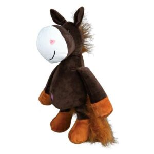 Entdecken Sie unser niedliches Plüschpferd mit Tierstimme – der perfekte Begleiter für Kinder! Dieses hochwertige Spielzeug ist besonders robust und sorgt für stundenlangen Spielspaß. Mit einer Größe von ca. 32 cm ist es ideal zum Kuscheln und Spielen. Die realistische Tierstimme begeistert kleine Tierfreunde und fördert die Fantasie. Investieren Sie in dieses langlebige und liebevoll gestaltete Plüschpferd, das nicht nur Spaß macht, sondern auch durch seine hohe Qualität überzeugt. Ein tolles Geschenk für jeden Anlass!