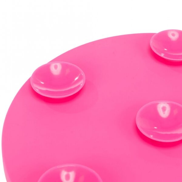 Dieser innovative Snackspender aus hochwertigem Silikon sorgt für entspannende Ruhephasen für Ihr Haustier. Mit einem Durchmesser von 18 cm und in ansprechendem Pink gehalten, bietet er eine ideale Lösung, um mit Pasten, Nassfutter oder Molkereiprodukten befüllt zu werden. Dank der geringen Aufnahmemenge von Snacks bleibt Ihr Tier länger beschäftigt und die Ränder fangen Flüssigkeiten auf, sodass die Umgebung sauber bleibt. Für einen frischen Kick können Sie den Snackspender sogar mit Leckereien befüllen und einfrieren. Zudem ist er spülmaschinenfest, was die Reinigung äußerst einfach macht. Holen Sie sich diesen praktischen Snackspender für Ihr Tier – für mehr Ruhe und Spaß beim Fressen!