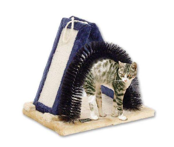 Der Karlie Kratzbaum Moritz ist die ideale Lösung für Katzenliebhaber, die auf der Suche nach einem hochwertigen und robusten Kratzbaum sind. Mit seiner stabilen Bodenplatte, zwei Kratzbrettern aus strapazierfähigem Sisal und einer praktischen Rundbürste entfernt er beim Spielen und Entspannen lose Haare Ihrer Katze, was die Reinigung erleichtert. Die Gesamtmaße von 36 x 31 x 34 cm (BxTxH) machen ihn zu einem platzsparenden Möbelstück, das in jede Wohnung passt. Investieren Sie in den Karlie Kratzbaum Moritz und bieten Sie Ihrer Katze einen sicheren Ort zum Kratzen und Spielen – für mehr Lebensqualität und Freude in Ihrem Zuhause!