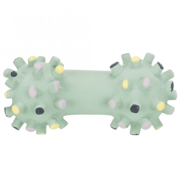 Dieses hochwertige Spielzeug aus Latex ist ideal für kleine Hunde und Welpen und sorgt für stundenlangen Spielspaß. Mit einer Größe von ca. 10 cm ist es perfekt für kleine Kiefer und leicht zu tragen. Das geräuschlose Design ermöglicht ungestörtes Spielen, während die verschiedenen Farben für Abwechslung sorgen. Bitte beachten Sie, dass die Farbwahl je nach Lagerbestand erfolgt, sodass Sie eine Überraschung erwarten dürfen. Gönnen Sie Ihrem Vierbeiner dieses langlebige und sichere Spielzeug für unvergessliche Momente!