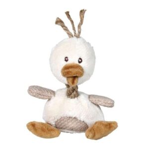 Diese niedliche Ente aus hochwertigem Plüsch und Stoff begeistert nicht nur Kinder, sondern auch Erwachsene! Mit einer Größe von ca. 15 cm ist sie perfekt zum Kuscheln und Spielen geeignet. Die robuste Verarbeitung sorgt dafür, dass die Ente langlebig und strapazierfähig ist, während die integrierte Stimme für zusätzlichen Spielspaß sorgt. Diese hochwertige Plüschente ist das ideale Geschenk für jeden Anlass und überzeugt durch ihr süßes Design und die hohe Qualität. Holen Sie sich jetzt diese charmante Ente und bringen Sie Freude in Ihr Zuhause!