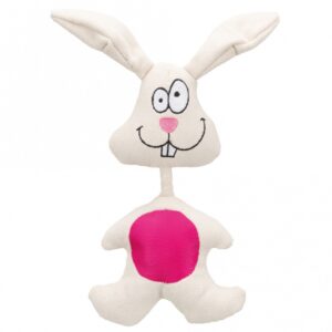 Dieser lustige Stoffhase aus hochwertigem Polyester begeistert Groß und Klein mit seiner charmanten Stimme. Mit einer Größe von ca. 29 cm ist er das perfekte Spielzeug für Kinder und ein tolles Geschenk für jeden Anlass. Der Hase ist nicht nur weich und kuschelig, sondern auch langlebig und pflegeleicht, was ihn zu einem idealen Begleiter für Abenteuer und Spielstunden macht. Holen Sie sich diesen niedlichen Stoffhasen und bringen Sie Freude in das Kinderzimmer!