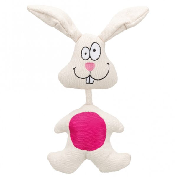 Dieser lustige Stoffhase aus hochwertigem Polyester begeistert Groß und Klein mit seiner charmanten Stimme. Mit einer Größe von ca. 29 cm ist er das perfekte Spielzeug für Kinder und ein tolles Geschenk für jeden Anlass. Der Hase ist nicht nur weich und kuschelig, sondern auch langlebig und pflegeleicht, was ihn zu einem idealen Begleiter für Abenteuer und Spielstunden macht. Holen Sie sich diesen niedlichen Stoffhasen und bringen Sie Freude in das Kinderzimmer!
