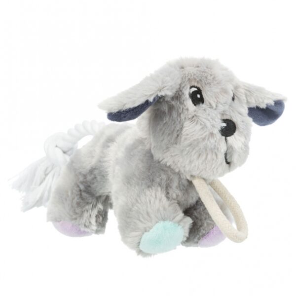 Dieser kuschelige Plüschhund mit Tau aus hochwertigem Polyester ist der perfekte Spielgefährte für Kinder. Mit einer Größe von etwa 24 cm und einer integrierten Stimme sorgt er für stundenlangen Spielspaß und fördert die Fantasie. Das weiche Material macht ihn ideal zum Kuscheln und Spielen, während das Tau für zusätzliche Interaktivität sorgt. Entdecken Sie den besten Plüschfreund, der sowohl Qualität als auch Spaß vereint – ein ideales Geschenk für kleine Tierliebhaber!
