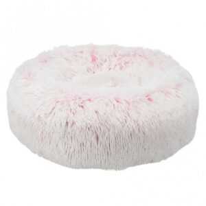 Dieser hochwertige Langhaar-Plüsch-Kissenbezug in ansprechendem weiß-pink bietet nicht nur einen stilvollen Akzent in Ihrem Wohnraum, sondern auch außergewöhnlichen Komfort. Der Polyester-Bezug ist strapazierfähig und pflegeleicht, während die Polyestervlies-Füllung für eine angenehme Stütze sorgt. Mit einem Durchmesser von ca. 50 cm und einem fest integrierten Kissen ist dieser Bezug ideal für entspannende Momente. Der rutschfeste Boden sorgt dafür, dass das Kissen an Ort und Stelle bleibt, während das Inlett problemlos von Hand gewaschen werden kann. Der Bezug lässt sich bei 30°C in der Maschine waschen, was ihn besonders praktisch und ideal für den täglichen Gebrauch macht. Gönnen Sie sich dieses gemütliche Kissen für Ihr Zuhause – ein perfektes Accessoire für jeden Raum!
