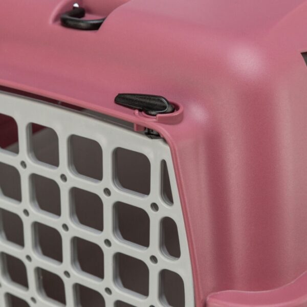 Trixie Transportbox Capri I - hellgrau/altrosa – Bild 4