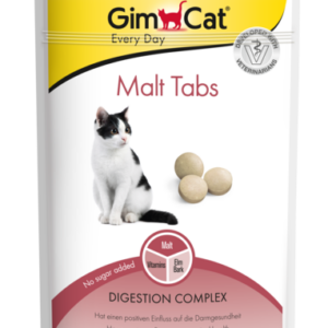 GimCat Malt Tabs sind die ideale Ergänzung für die Gesundheit Ihres geliebten Haustiers. Diese köstlichen Tabs enthalten hochwertigen Malzextrakt und Ulmenrinde, die bekannt dafür sind, die Darmgesundheit Ihres Katers oder Ihrer Katze zu fördern. Durch die wichtigen Ballaststoffe helfen sie, Haarballenbildung zu reduzieren und unterstützen die Verdauung, insbesondere bei Tieren, die häufig Haare verschlucken. Unsere GimCat Malt Tabs sind zudem ohne Zuckerzusatz und bieten eine ausgewogene Zusammensetzung aus Milchprodukten, Hefen und pflanzlichen Nebenerzeugnissen. Mit einem hohen Proteingehalt von 22% und wichtigen Vitaminen wie Vitamin D und E sind diese Tabs eine hervorragende Wahl für eine gesunde Ernährung. Empfohlen wird eine tägliche Fütterung von 4 bis 6 Stück für optimale Ergebnisse. Sorgen Sie für das Wohlbefinden Ihres Haustiers mit den hochwertigen GimCat Malt Tabs – für eine gesunde Verdauung und ein glückliches Leben!