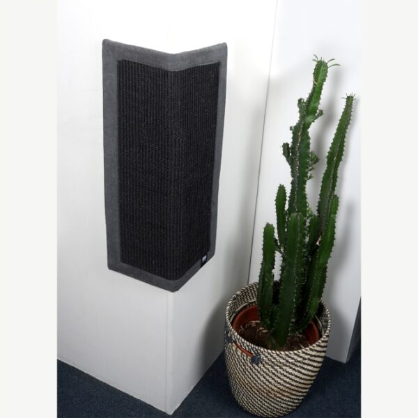 EBI Eck-Kratzmatte Krappa - 58 x 38cm - schwarz – Bild 2