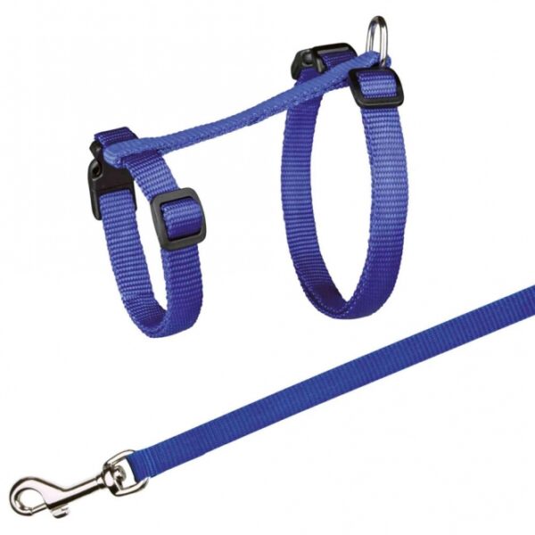 Dieser hochwertige Katzenharnesser ist speziell für große Katzen konzipiert und bietet optimalen Komfort und Sicherheit. Mit einem stufenlos verstellbaren Gurtband, das sich perfekt an den Bauchumfang von ca. 34-57 cm anpasst, sorgt er für eine individuelle Passform. Die Breite von 13 mm und die 1,20 m lange Leine bieten zusätzliche Flexibilität und Bewegungsfreiheit beim Spazierengehen. Dank der praktischen Schnappverschlüsse ist das Anlegen und Abnehmen besonders einfach. Bitte beachten Sie, dass die verfügbaren Farben je nach Lagerbestand variieren können. Investieren Sie in diesen praktischen Katzenharnesser für große Katzen, um gemeinsame Abenteuer in der Natur zu genießen!