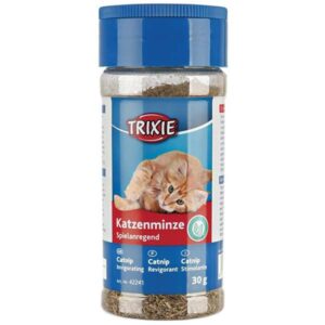 Entdecken Sie die gemahlenen Pflanzenteile der Nepeta cataria, auch bekannt als Katzenminze, die nicht nur spielanregend ist, sondern auch einen langanhaltenden, verführerischen Duft entfaltet. Diese hochwertige Katzenminze ist ideal für alle Katzenliebhaber, die ihren Vierbeinern ein aufregendes Spielerlebnis bieten möchten. Dank der praktischen Streudose lässt sich die Katzenminze einfach und sparsam dosieren, sodass Sie lange Freude daran haben. Mit einem Inhalt von 30 g ist dieses Produkt perfekt, um das Wohlbefinden Ihrer Katze zu fördern und für stundenlangen Spielspaß zu sorgen. Gönnen Sie Ihrer Katze das Beste – mit unserer hochwertigen Katzenminze!