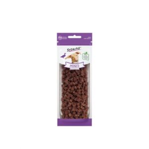 Die fettarmen Minis aus 100 % Entenbrustfilet sind die ideale Belohnung für Ihr Haustier und die perfekte Motivation für jede Trainingsstunde. Diese hochwertigen Snacks sind nicht nur lecker, sondern auch gesund, da sie L-Carnitin enthalten, das die Fettverbrennung aktiv unterstützen kann. Die kleinen, handlichen Stücke sind optimal für das Training geeignet und lassen sich dank ihrer schmalen Verpackung ideal verstauen – perfekt für unterwegs! Mit einem Fleischanteil von 91 % und wichtigen Nährstoffen wie Fructo-Oligosacchariden und Mineralstoffen bieten diese Minis alles, was Ihr Tier braucht. Füttern Sie die Snacks zwischen den Mahlzeiten und sorgen Sie stets für ausreichend frisches Trinkwasser. Lagern Sie die Beutel kühl und trocken, um die Frische zu gewährleisten. Diese leckeren Entenbrustfilet-Snacks sind die beste Wahl für gesundheitsbewusste Tierhalter!