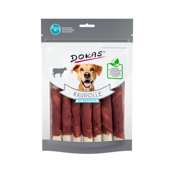 Entdecken Sie die feinen Kaurollen aus hochwertiger Rinderhaut, umhüllt mit 57 % schmackhaftem Rindfleisch – ein besonderes Geschmackserlebnis für Ihren Hund! Diese Kaurollen stärken nicht nur die Kaumuskulatur durch intensives Kauen, sondern unterstützen auch die tägliche Zahnpflege Ihres Vierbeiners. Mit einem hohen Rohproteinanteil von 73,8 % und wertvollen Mineralstoffen sind sie die ideale Belohnung zwischen den Mahlzeiten. Achten Sie darauf, die Futtermenge entsprechend anzupassen und Ihrem Hund stets frisches Wasser bereitzustellen. Lagern Sie die Kaurollen nach dem Öffnen kühl und trocken, um die Frische zu garantieren. Diese leckeren Snacks sind nicht nur eine gesunde Wahl, sondern auch eine hervorragende Möglichkeit, Ihren Hund zu verwöhnen!