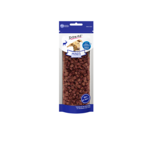 Diese hochwertigen Minis aus 100 % Hirschfleisch sind der ideale Snack für aktive Hunde und der perfekte Begleiter für jede Trainingsstunde. Mit einem Fleischanteil von 93 % und dem enthaltenen L-Carnitin unterstützen sie aktiv die Fettverbrennung und helfen, die Fitness Ihres Vierbeiners zu fördern. Dank der praktischen, schmalen Verpackung sind die kleinen Stücke jederzeit griffbereit und eignen sich hervorragend für unterwegs. Die Zusammensetzung umfasst neben hochwertigem Hirschfleisch auch pflanzliche Nebenerzeugnisse, Fructo-Oligosaccharide und Mineralstoffe, die eine ausgewogene Ernährung gewährleisten. Diese Snacks sind nicht nur eine köstliche Belohnung zwischen den Mahlzeiten, sondern tragen auch zur Reduzierung der täglichen Futtermenge bei Bedarf bei. Sorgen Sie stets für ausreichend Trinkwasser und lagern Sie die Snacks nach Anbruch kühl und trocken. Der enthaltene Frischeabsorber sorgt für optimale Haltbarkeit und ist nicht zum Verzehr geeignet. Füttern Sie diesen gesunden Snack immer unter Aufsicht!